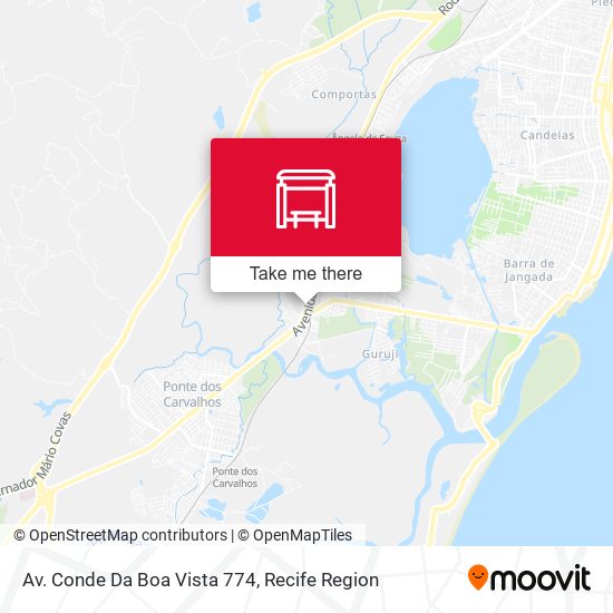 Mapa Av. Conde Da Boa Vista 774