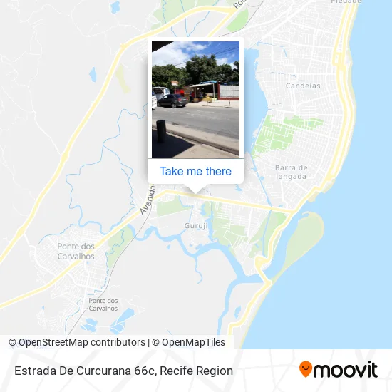 Estrada De Curcurana 66c map