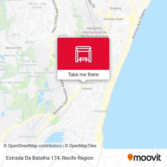 Estrada Da Batalha 174 map