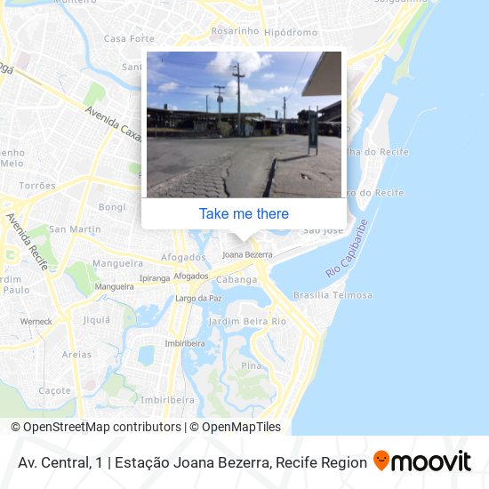Av. Central, 1 | Estação Joana Bezerra map