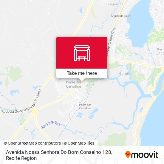 Avenida Nossa Senhora Do Bom Conselho 128 map