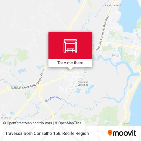 Travessa Bom Conselho 158 map