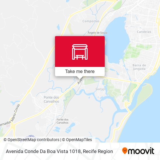 Mapa Avenida Conde Da Boa Vista 1018