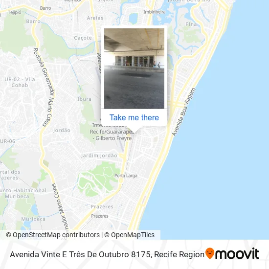 Avenida Vinte E Três De Outubro 8175 map