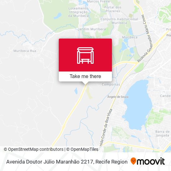 Avenida Doutor Júlio Maranhão 2217 map