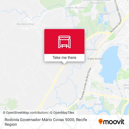 Rodovia Governador Mário Covas 5000 map