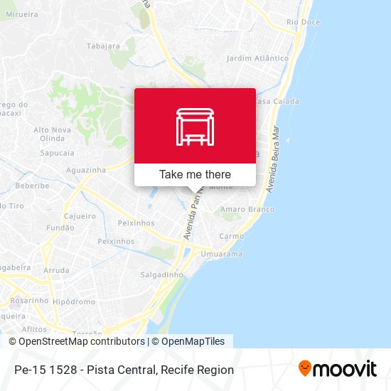 Pe-15 1528 - Pista Central map