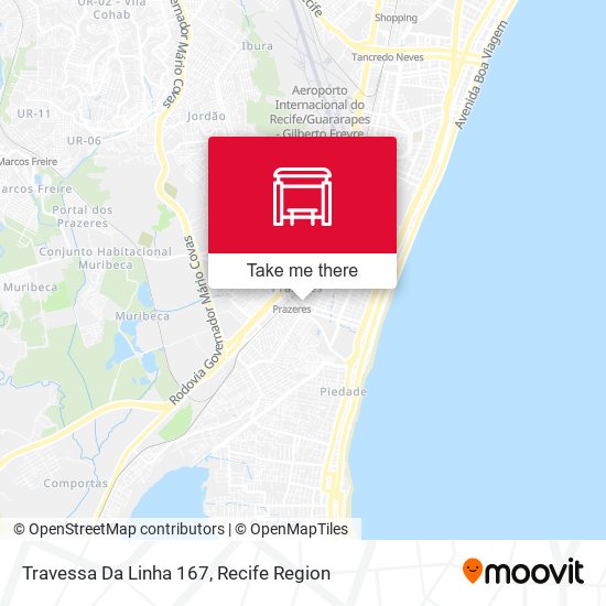 Travessa Da Linha 167 map