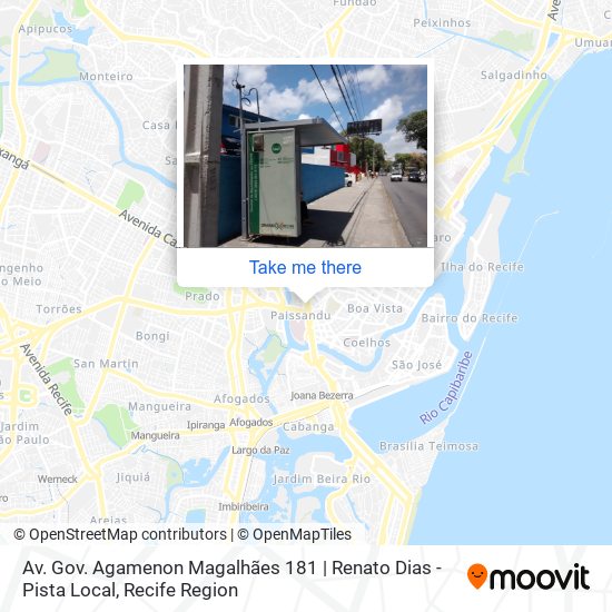 Av. Gov. Agamenon Magalhães 181 | Renato Dias - Pista Local map