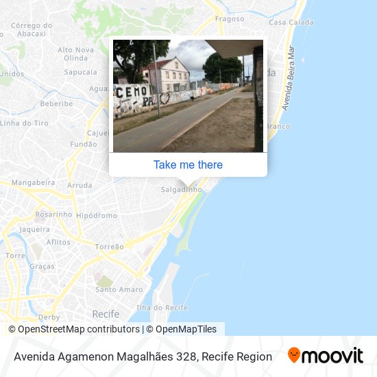 Avenida Agamenon Magalhães 328 map