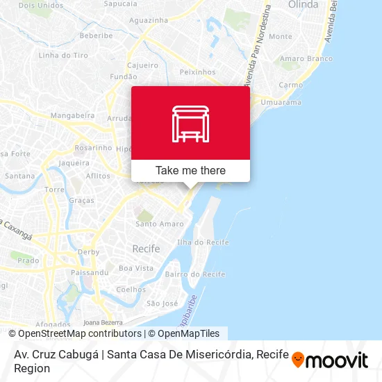 Av. Cruz Cabugá | Santa Casa De Misericórdia map