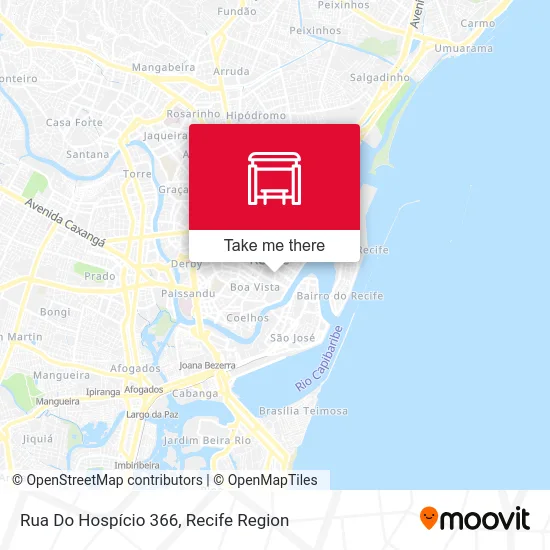 Rua Do Hospício 366 map