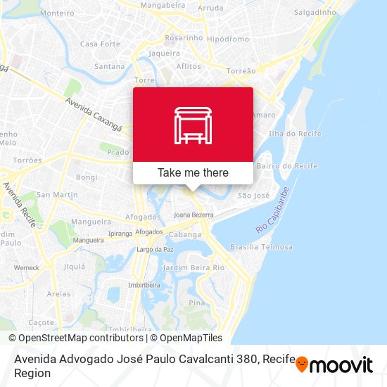 Avenida Advogado José Paulo Cavalcanti 380 map