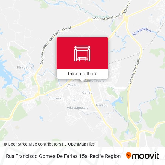 Rua Francisco Gomes De Farias 15a map