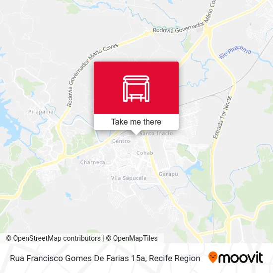 Rua Francisco Gomes De Farias 15a map