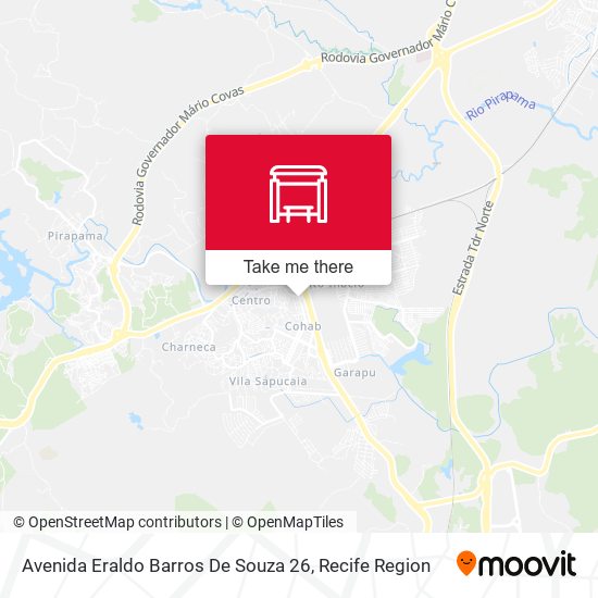 Avenida Eraldo Barros De Souza 26 map