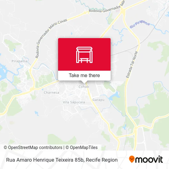 Rua Amaro Henrique Teixeira 85b map