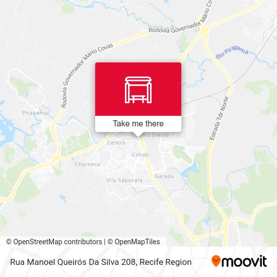 Rua Manoel Queirós Da Silva 208 map
