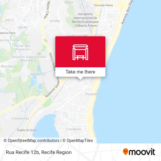 Rua Recife 12b map