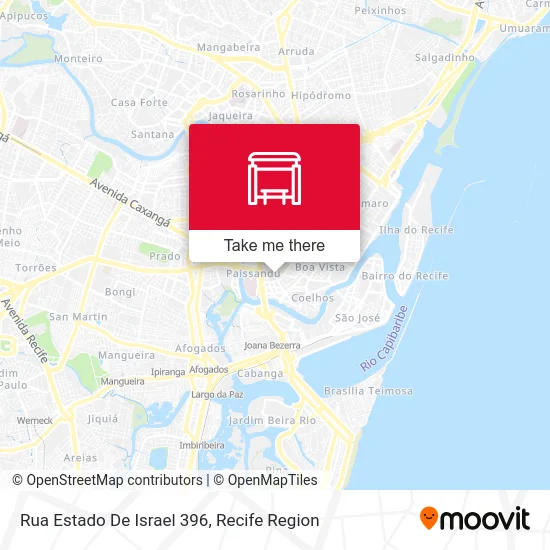 Rua Estado De Israel 396 map