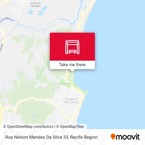 Rua Nelson Mendes Da Silva 33 map