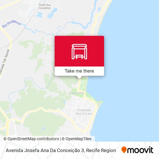 Avenida Josefa Ana Da Conceição 3 map