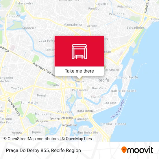 Praça Do Derby 855 map