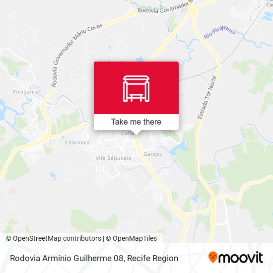 Rodovia Armínio Guilherme 08 map