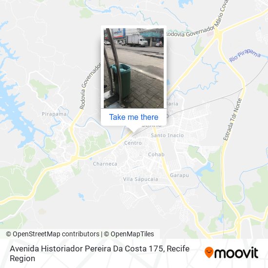 Avenida Historiador Pereira Da Costa 175 map