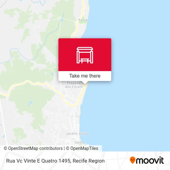 Rua Vc Vinte E Quatro 1495 map