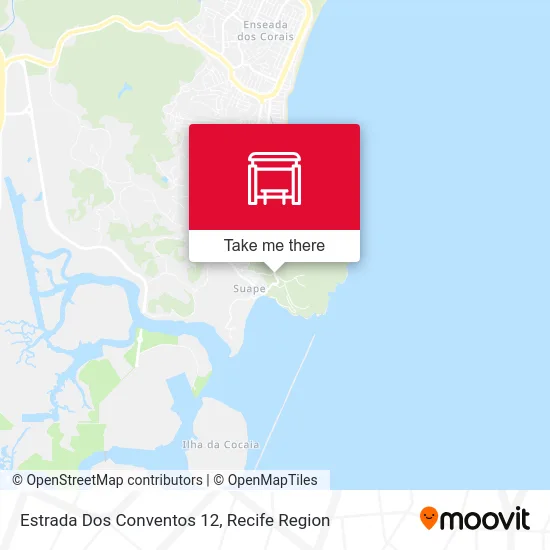 Estrada Dos Conventos 12 map