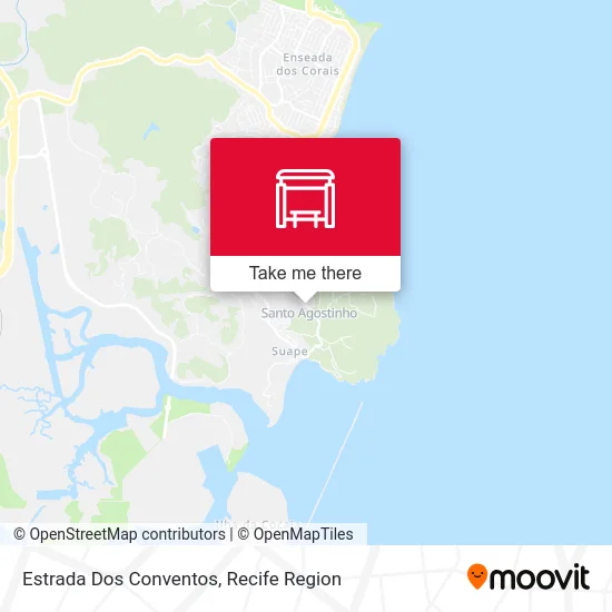 Estrada Dos Conventos map