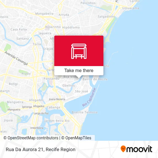 Rua Da Aurora 21 map