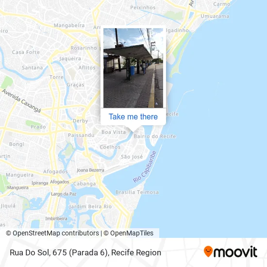 Rua Do Sol, 675 (Parada 6) map