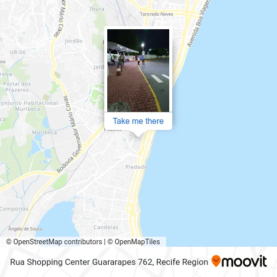 Rua Shopping Center Guararapes 762 map
