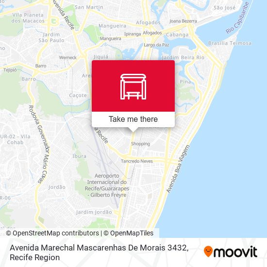 Avenida Marechal Mascarenhas De Morais 3432 map