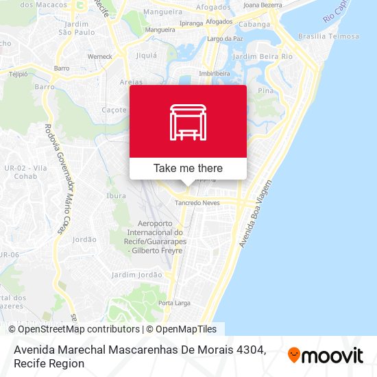 Avenida Marechal Mascarenhas De Morais 4304 map