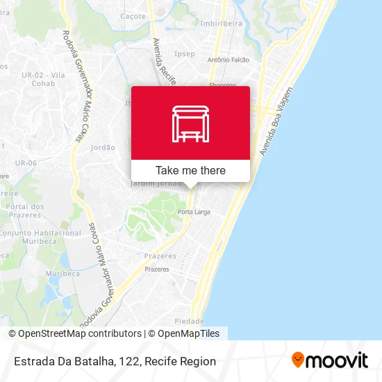 Estrada Da Batalha, 122 map