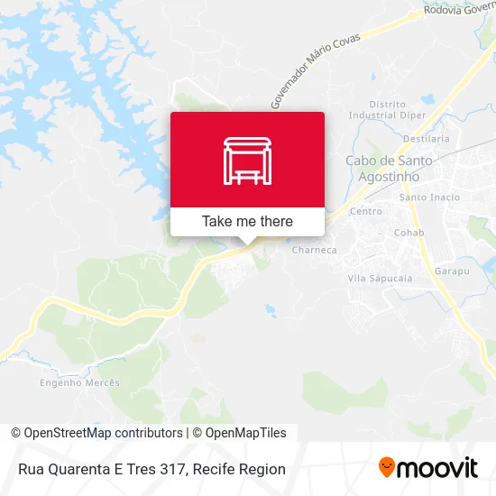 Rua Quarenta E Tres 317 map