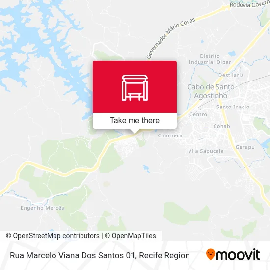 Rua Marcelo Viana Dos Santos 01 map