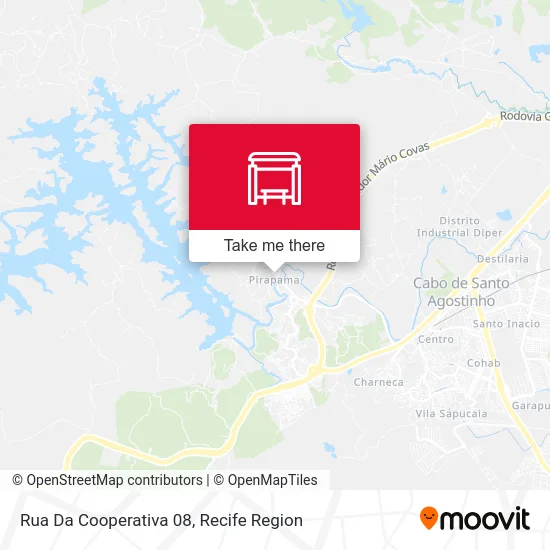 Rua Da Cooperativa 08 map