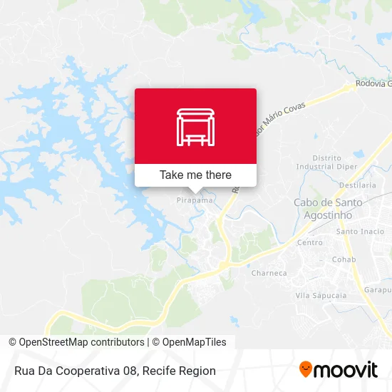 Rua Da Cooperativa 08 map