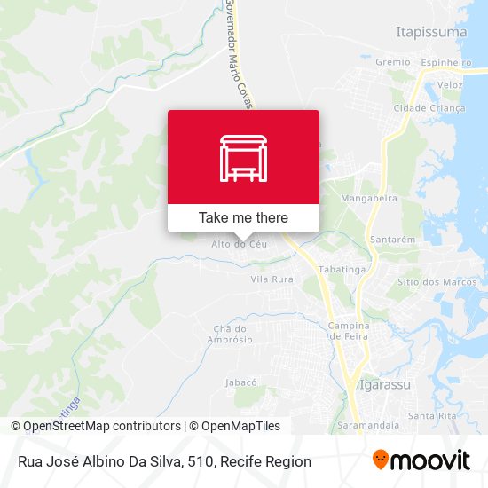 Rua José Albino Da Silva, 510 map