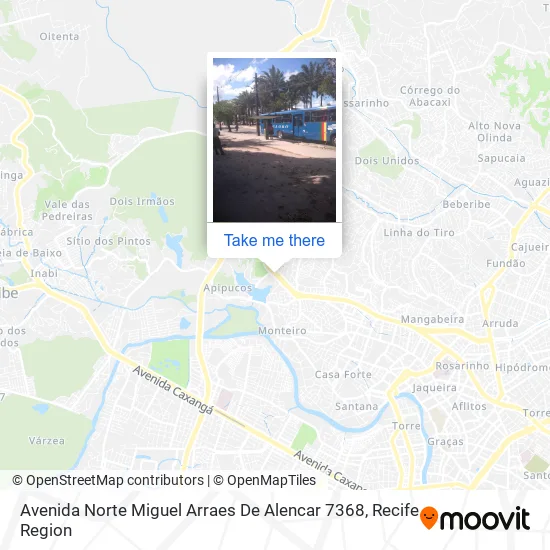 Avenida Norte Miguel Arraes De Alencar 7368 map