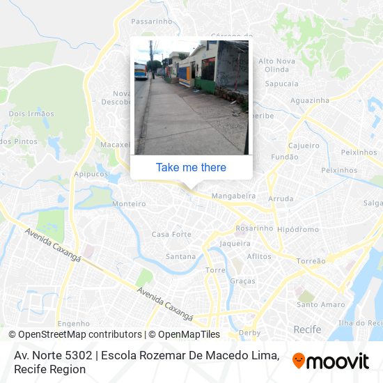 Av. Norte 5302 | Escola Rozemar De Macedo Lima map