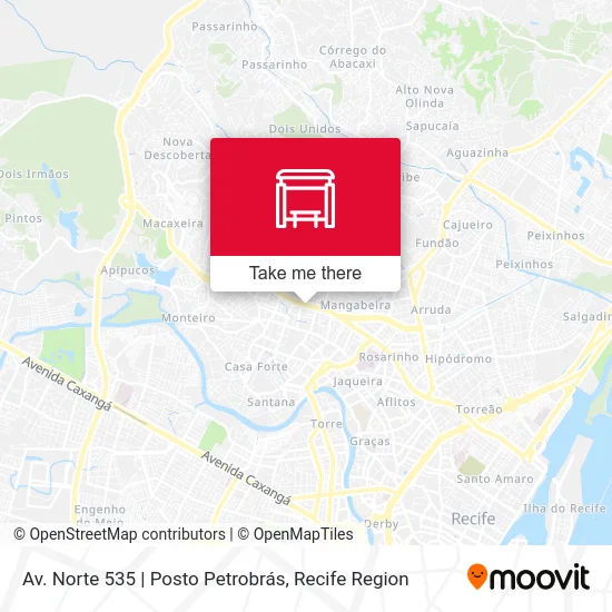 Av. Norte 535 | Posto Petrobrás map