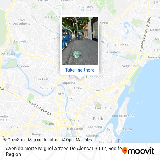 Avenida Norte Miguel Arraes De Alencar 3002 map