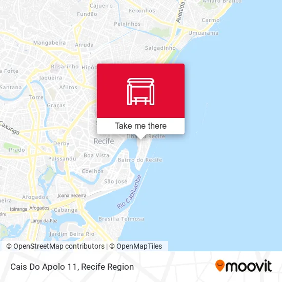 Cais Do Apolo 11 map