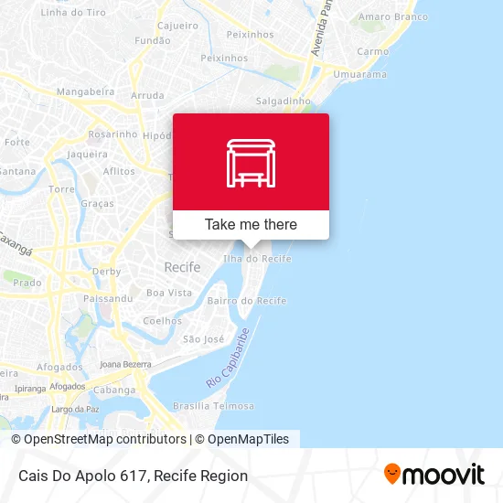 Cais Do Apolo 617 map