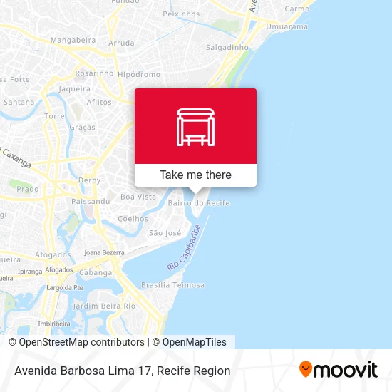 Avenida Barbosa Lima 17 map